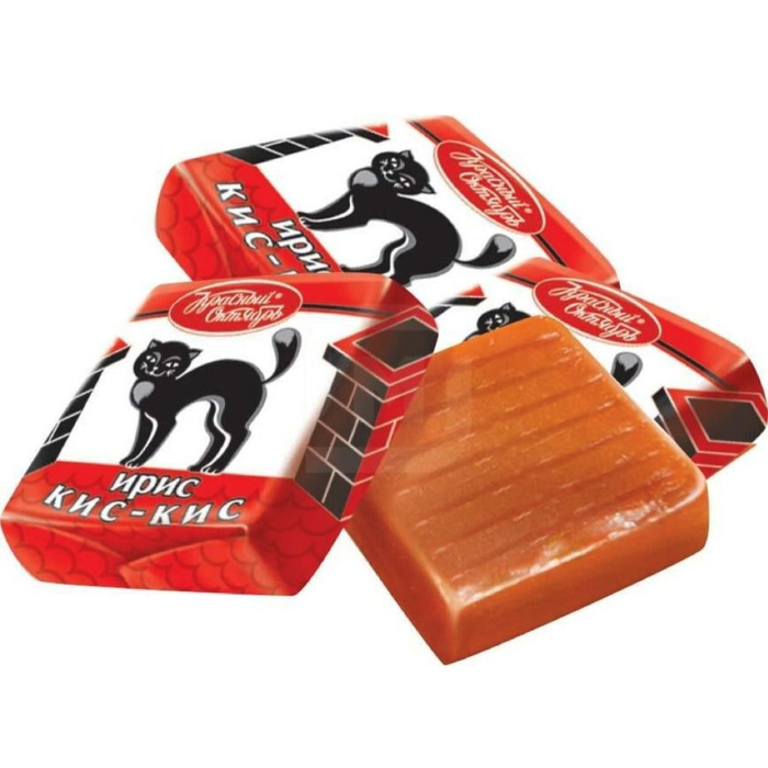 Конфеты 1 кг Ирис Кис-кис / Сладости в подарок детям, маме, бабушке на ...