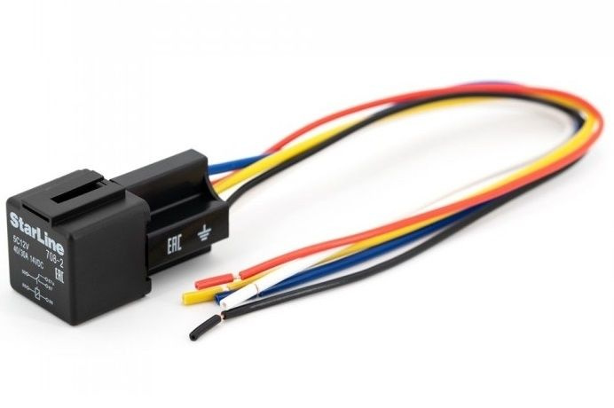 Автомобильное 5-контактное реле Starline 12V с нормально замкнутыми и ...