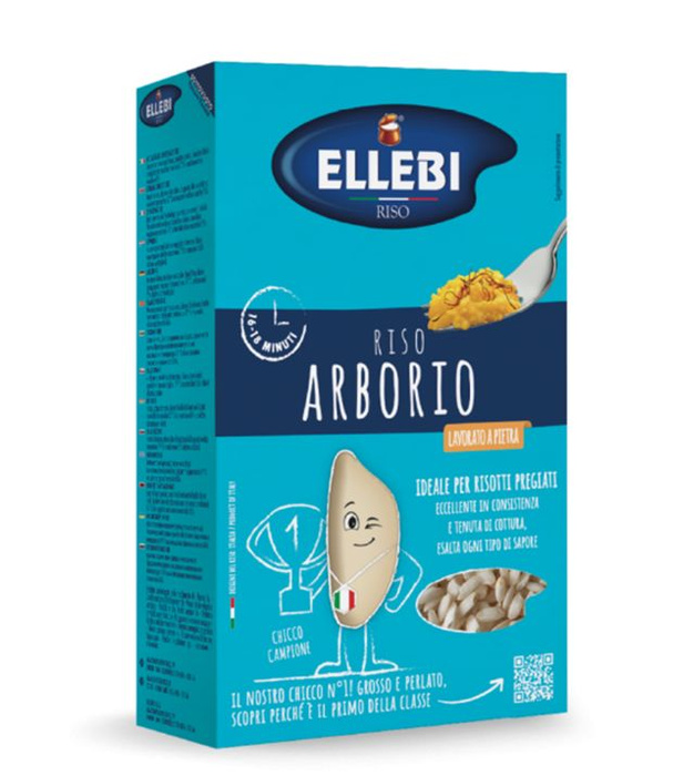Рис ELLEBI Арборио 1кг, Италия - купить с доставкой по выгодным ценам в ...
