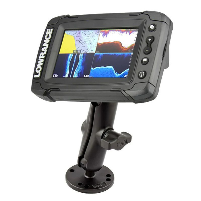 Эхолот dsi. Ram кронштейн для эхолота. крепление рам для эхолота. lowrance mb-8-ram 1-1/2&quot;.