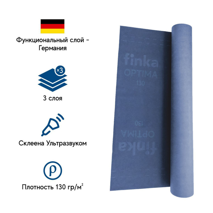 Гидроизоляция Оптима. Утеплитель немецкий. Гидроизоляция Оптима д. Армированная мембрана.