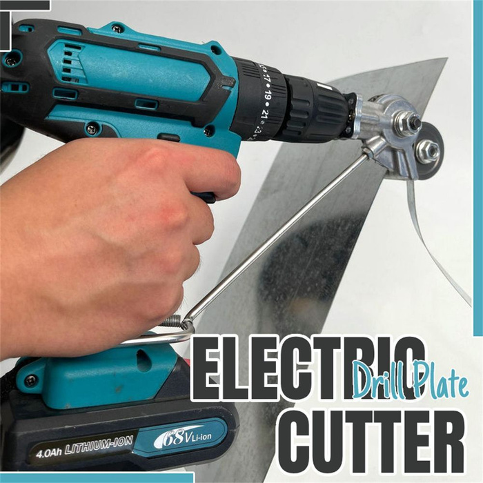 Насадка на шуруповерт для резки листового металла, адаптер на дрель ...