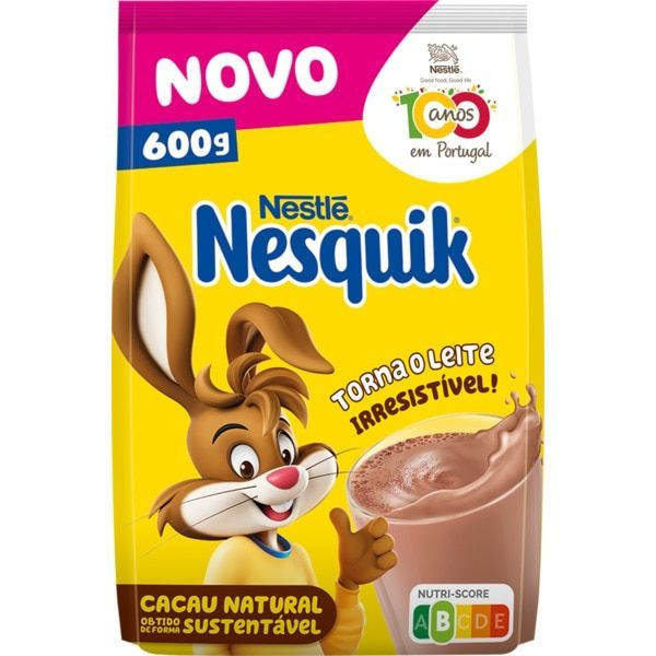 Какао Nesquik растворимое в пакете, Португалия, 600 г - купить с ...