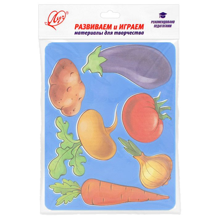 Трафарет с фигурами "Овощи" Луч - купить с доставкой по выгодным ценам ...