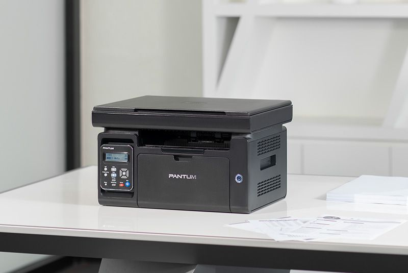 МФУ лазерный с wifi Pantum M6500W черно-белая печать, A4, цвет черный ...