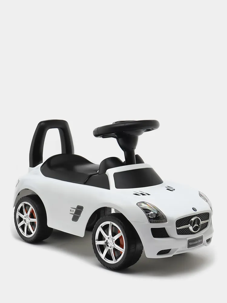 Детская каталка Mercedes-Benz SLS, игрушка детская , толокар музыкальный, вариант, фото 2
