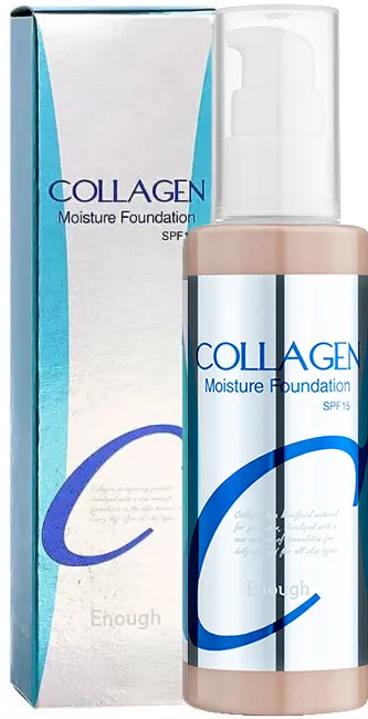 ENOUGH Тональный крем для лица, тон 13. Collagen Moisture Foundation SPF 15, 100 мл, 100 мл