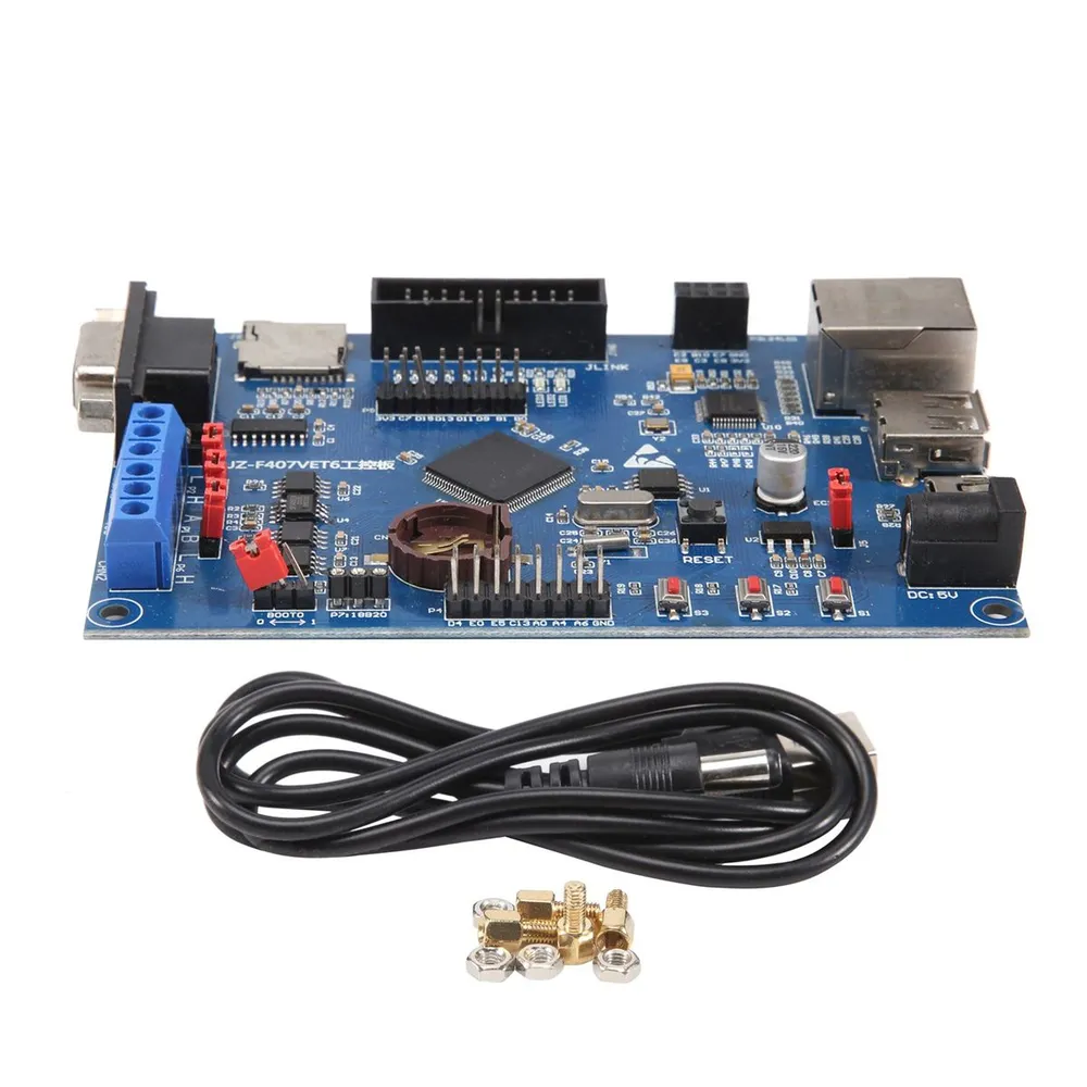 Промышленная плата управления STM32F407VET6, обучаемый интерфейс RS32, двойной CAN, Ethernet, IoT STM32, вариант, фото 2