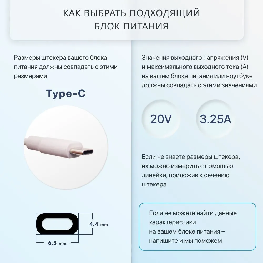 Блок питания / зарядка для ноутбука Xiaomi Type-C 65W белый, Mi NoteBook Pro, ADC6501TM, ADC6502, Xiaomi Air, зарядка для Huawei MateBook, Honor Magicbook, Алисы Миди, Яндекс станции 2, 65 Вт, фото 2