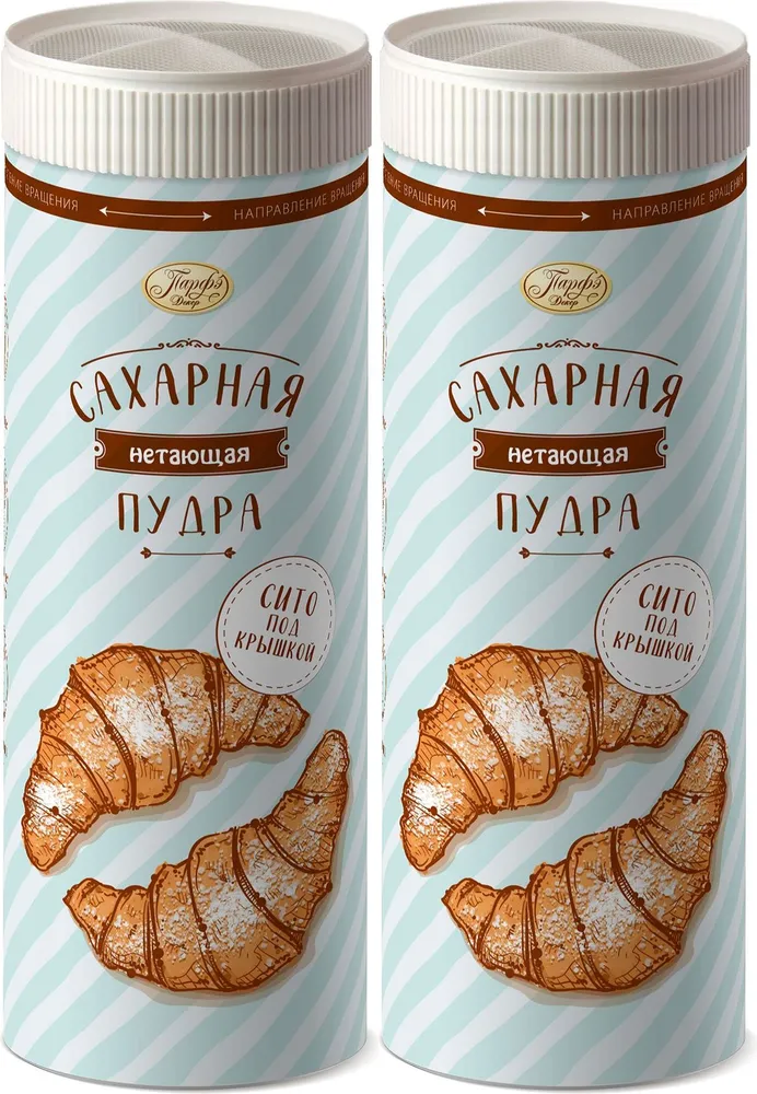 Парфэ Сахарная пудра 400г. 2шт., 400 г, 2 шт