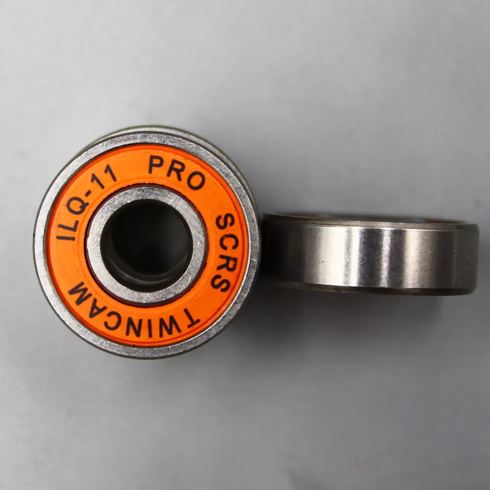 Подшипники ILQ-11 PRO 608RS (комплект 4 шт) для Самоката, Скейтборда, Роликов, Лонгборда, Роликовых Коньков, Лыжероллеров, 608, 4 шт, фото 4