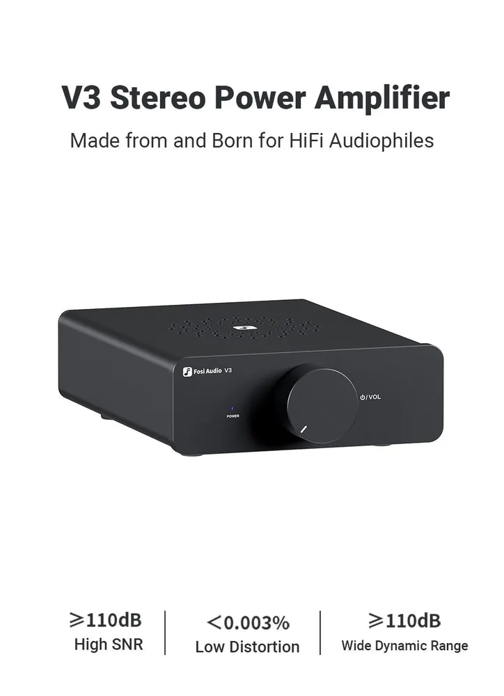 Усилитель Fosi Audio V3 (32V), вариант, фото 4