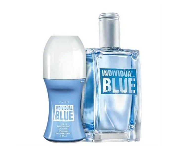 AVON/Эйвон Парфюмерный набор Individual Blue (Индивидуал Блю) Туалетная вода 90мл и Дезодорант 50мл, 90 мл, 50 мл, фото 2