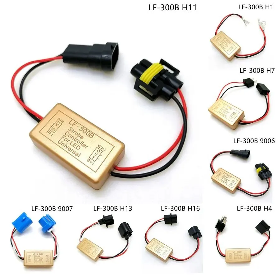 Контроллер стробоскопической вспышки Strobe LF-300B с непрерывным миганием бренд DLED, вариант, фото 6