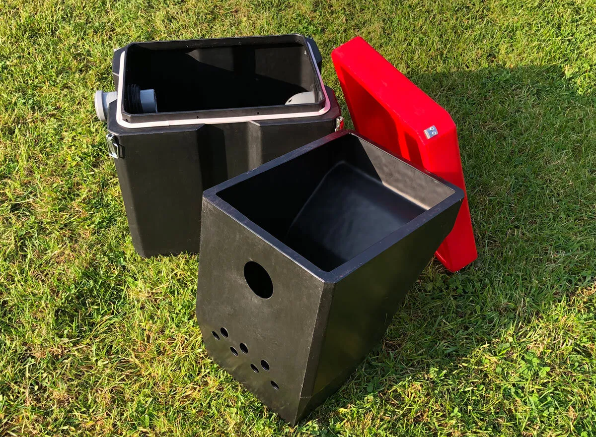 Жироуловитель под мойку Термит 0,3х20 со съёмным лотком - купить с ...