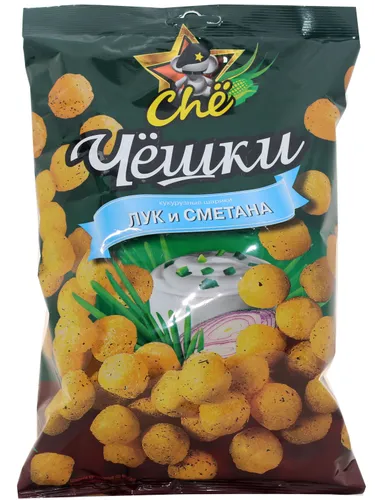 Кукурузные шарики Чёшки Лук и сметана 10х60г