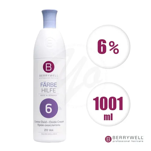 Berrywell крем-окислитель 6% Farbehilfe, 1001 мл