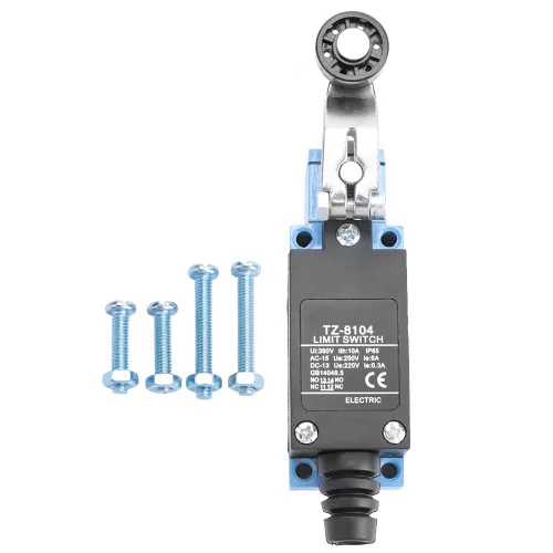 Концевой выключатель TZ-8104, микровыключатель SPDT, роликовый рычаг, для промышленного оборудования