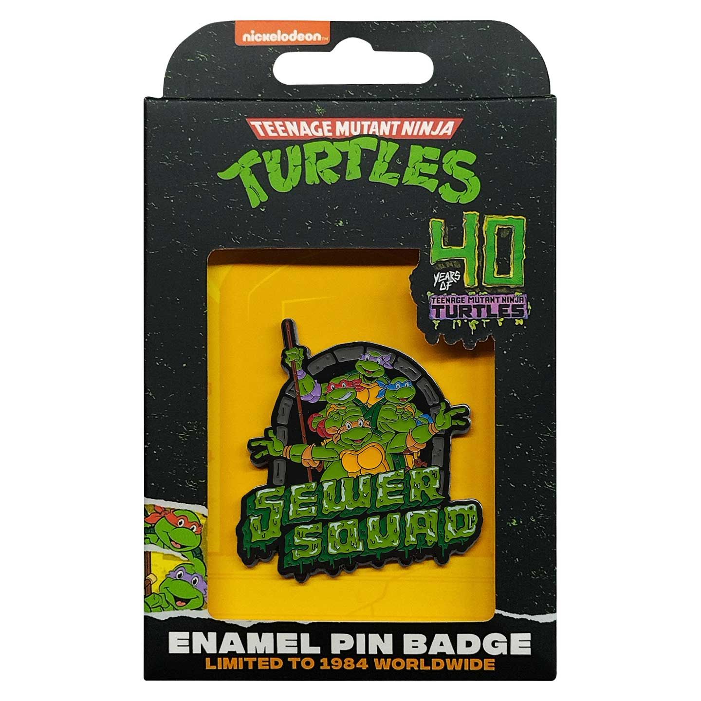 Черепашки-ниндзя / Teenage Mutant Ninja Turtles лимитированный значок 40-летия