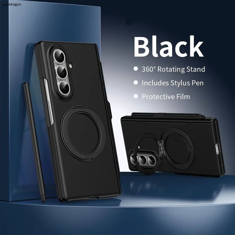 智能手机壳 用于 Samsung Galaxy Z Fold8 Ultra, 塑料 , 黑色