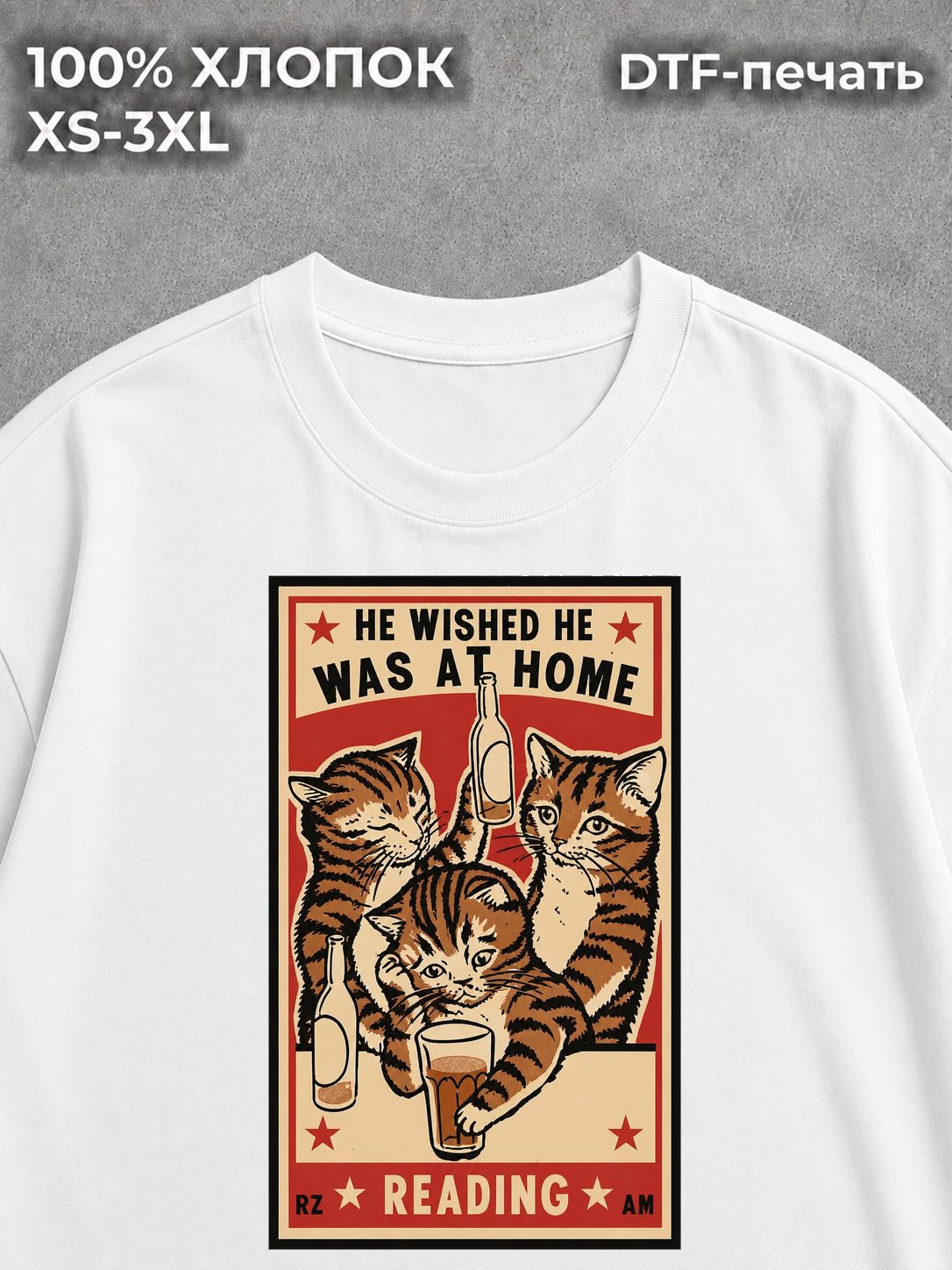 Футболка котики
