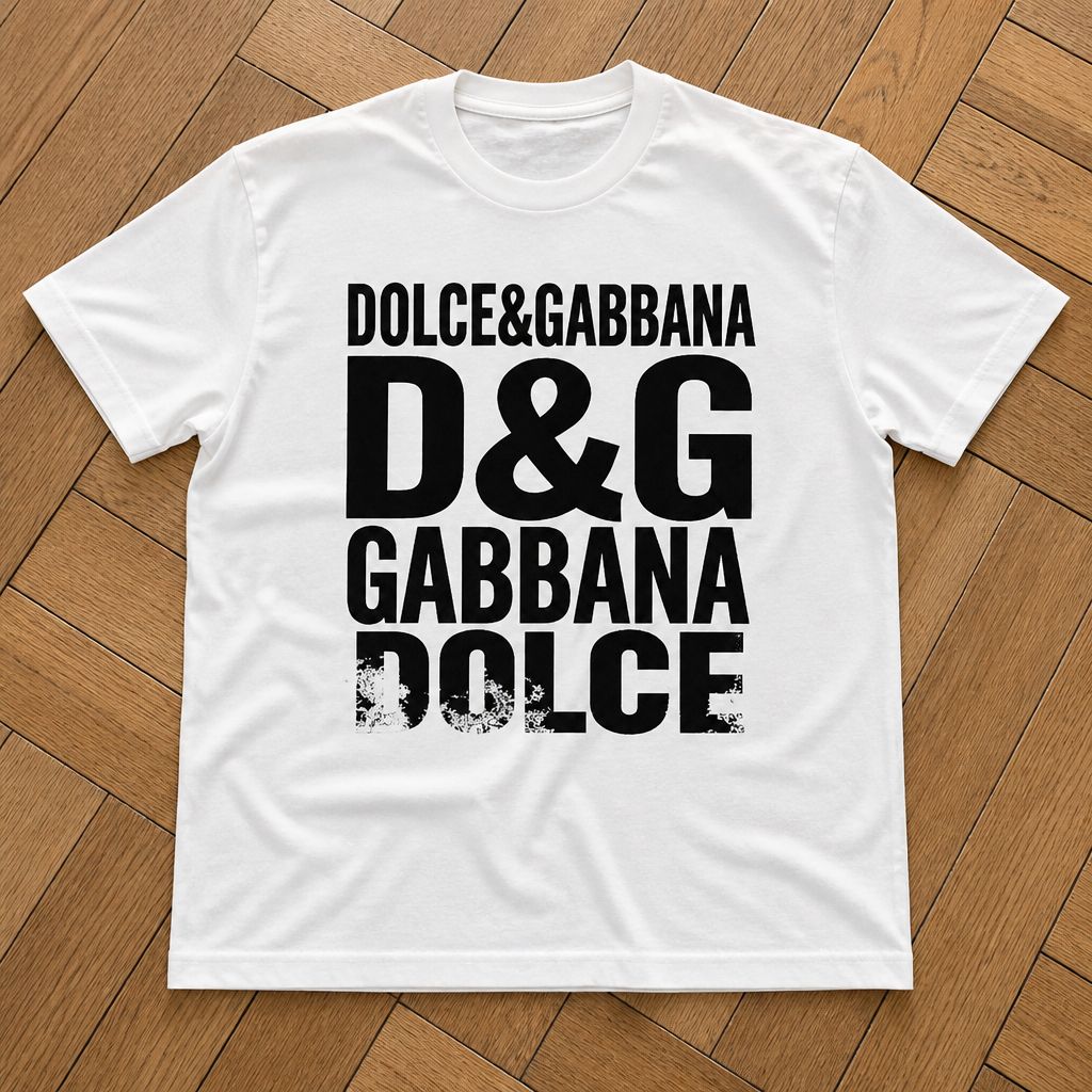 Футболка D&G y2k archive flat_lay