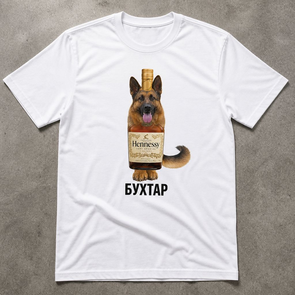 Футболка мем y2k бухтар flat_lay