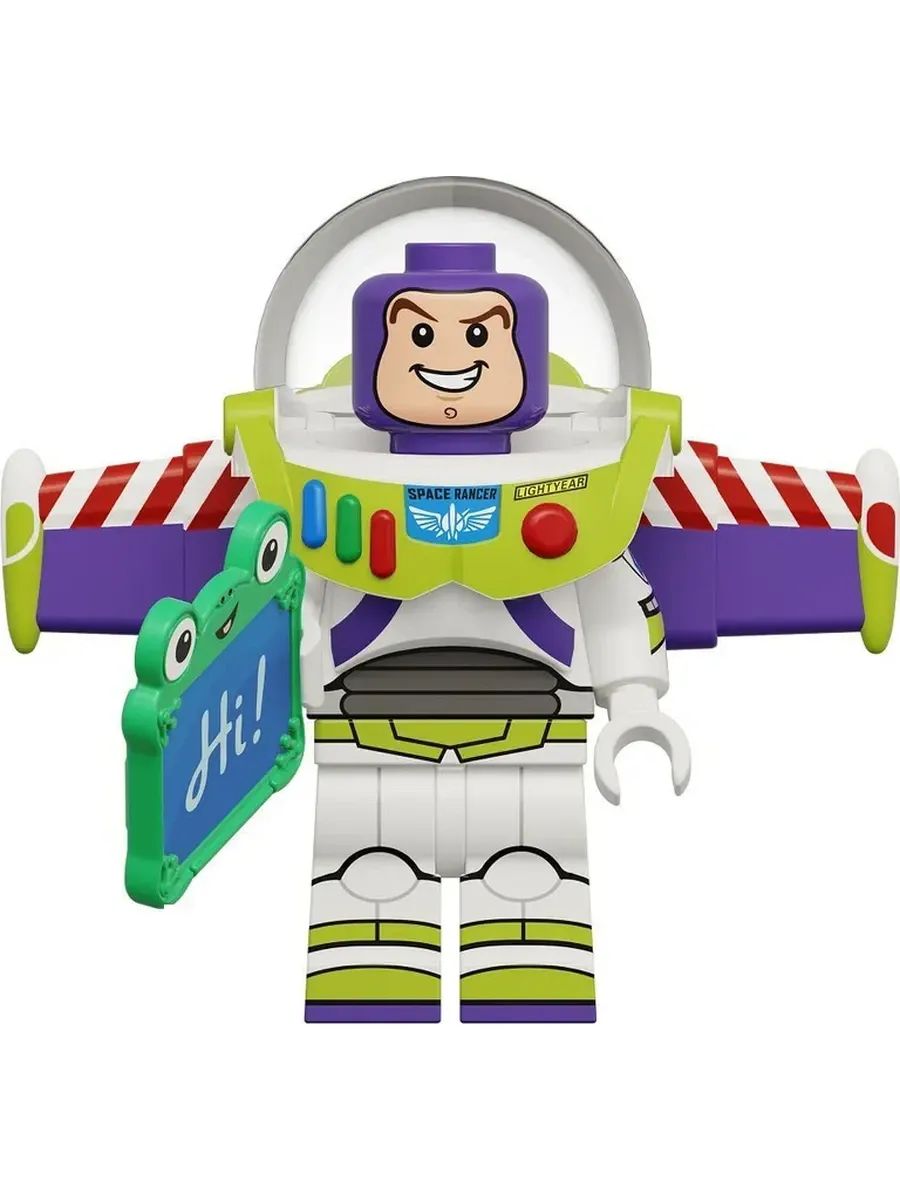 Фигурка Баз Лайтер с табличкой Hi, Toy Story История игрушек