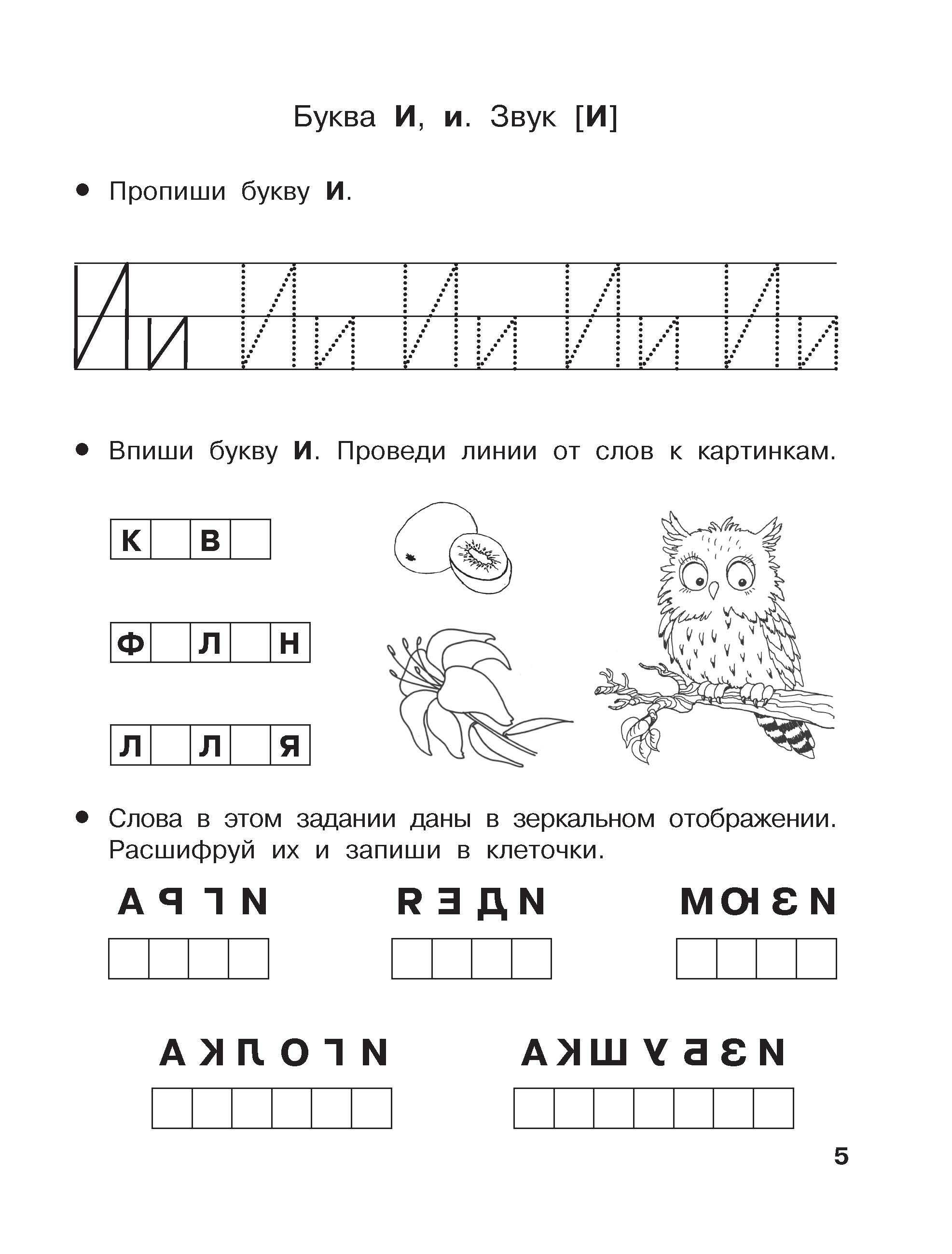 Учу буквы и звуки. 5-6 лет | Learning Letters and Sounds. 5-6 Years - Ozon image 6