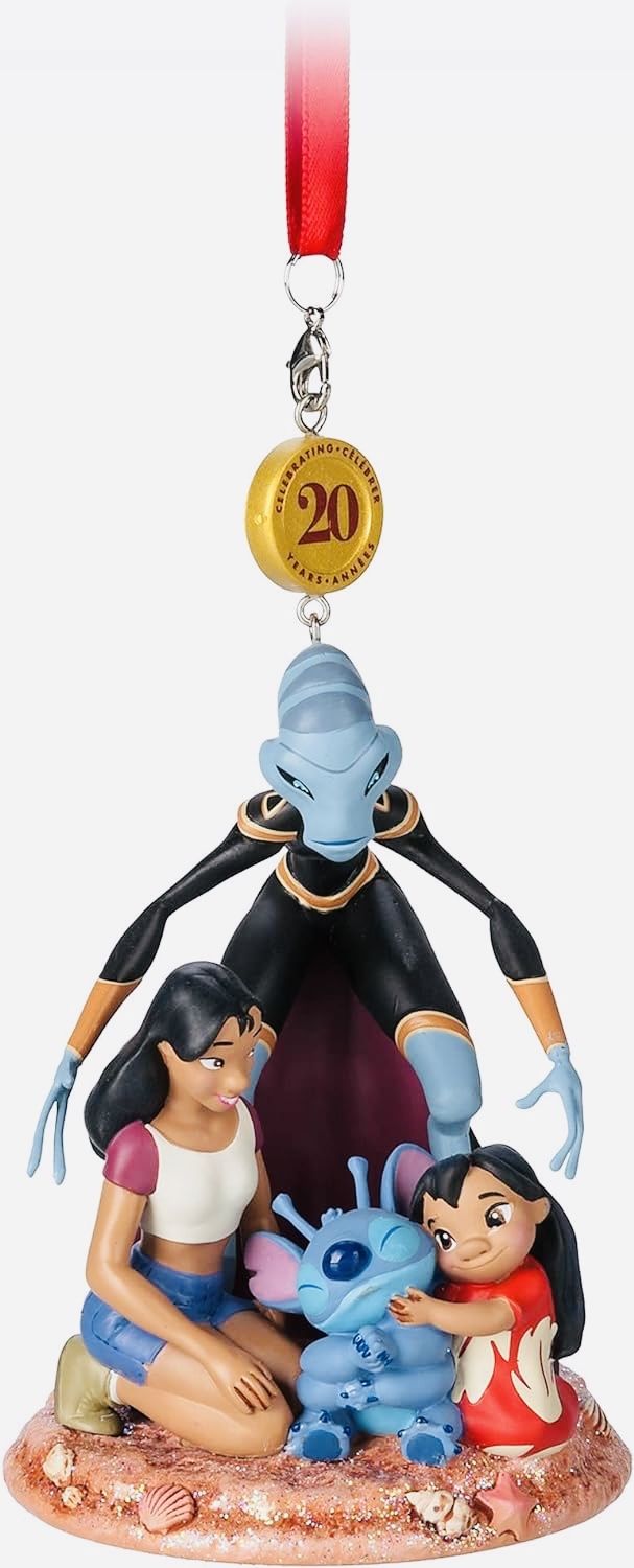 Украшение для елки Disney Lilo & Stitch 20-летие Лимитированный выпуск фигурки