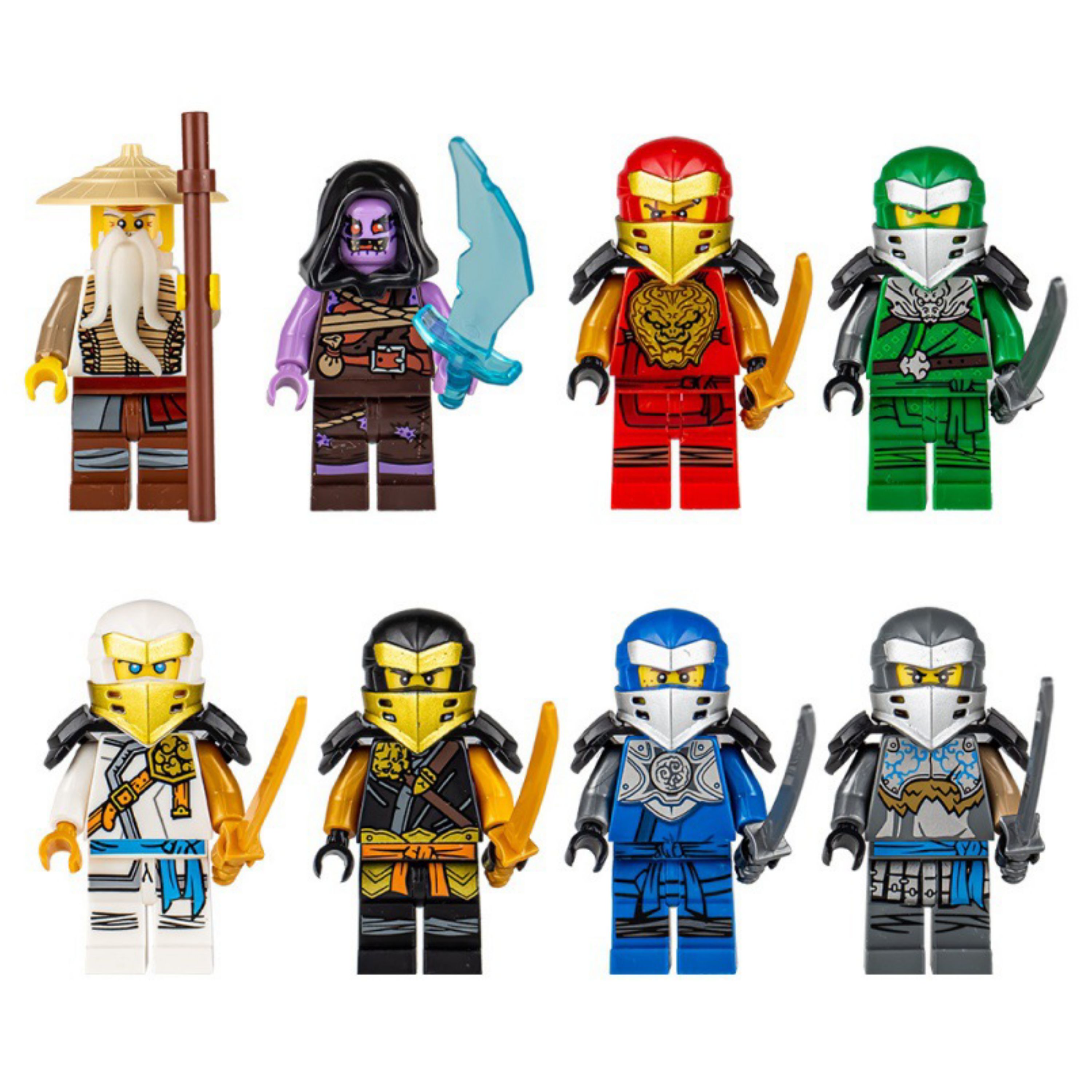 Фигурка Минифигурки Набор ниндзя всех стихий / Ниндзяго / Минифигурка Ninjago