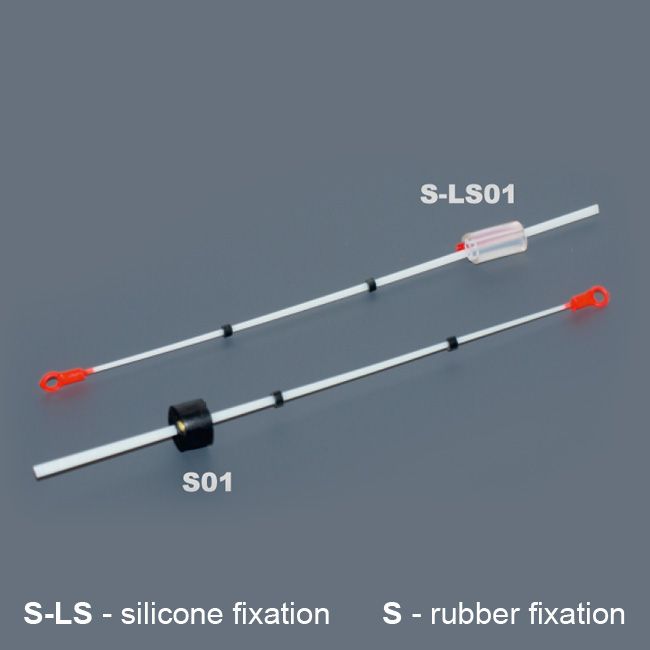 Кивок лавсановый на силиконе NOD S-LS01 (110 мм, жёсткость 0,35)
