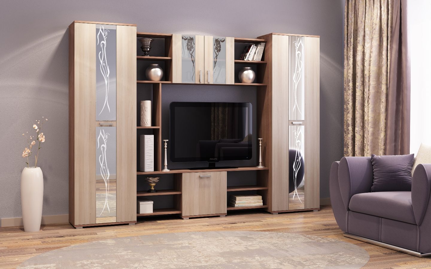 Купить гостиную в Саратове: варианты корпусной мебели от Купи-гостиную.рф