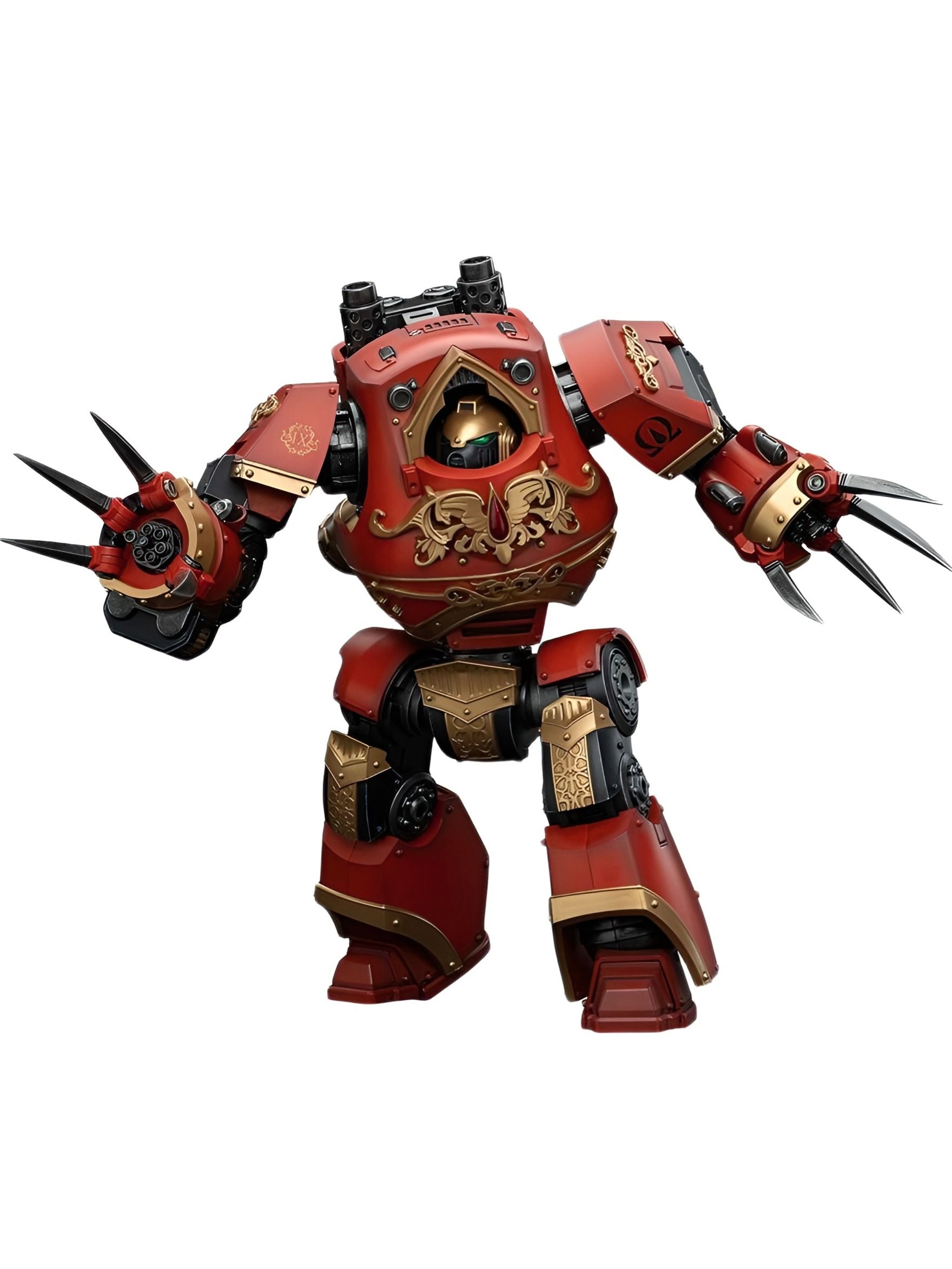 Подвижная фигурка JOYTOY Warhammer 40K Blood Angels Contemptor ...
