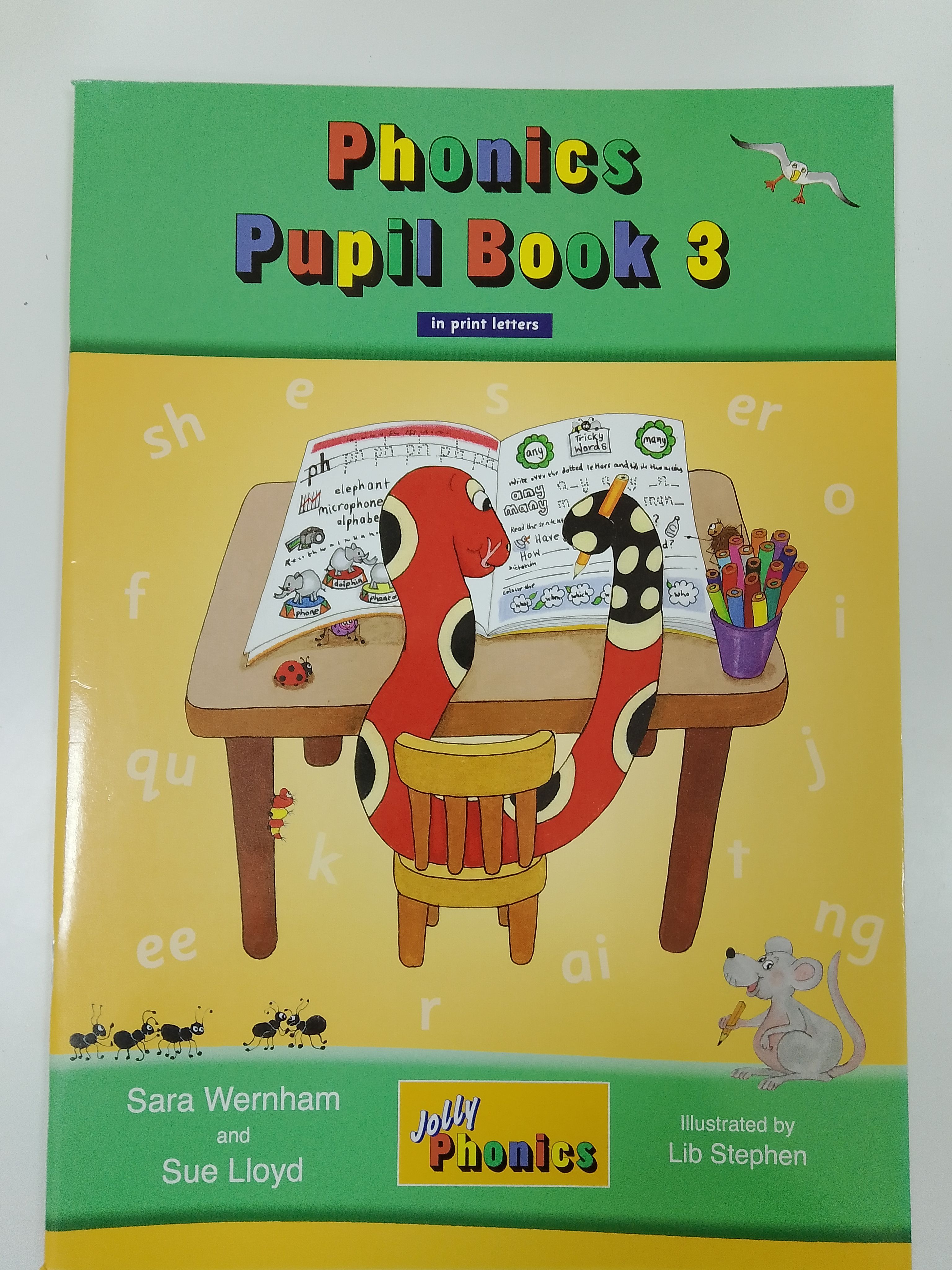 JOLLY PHONICS Pupil's Book 3 in print letters Colour | Lloyd Sue ...