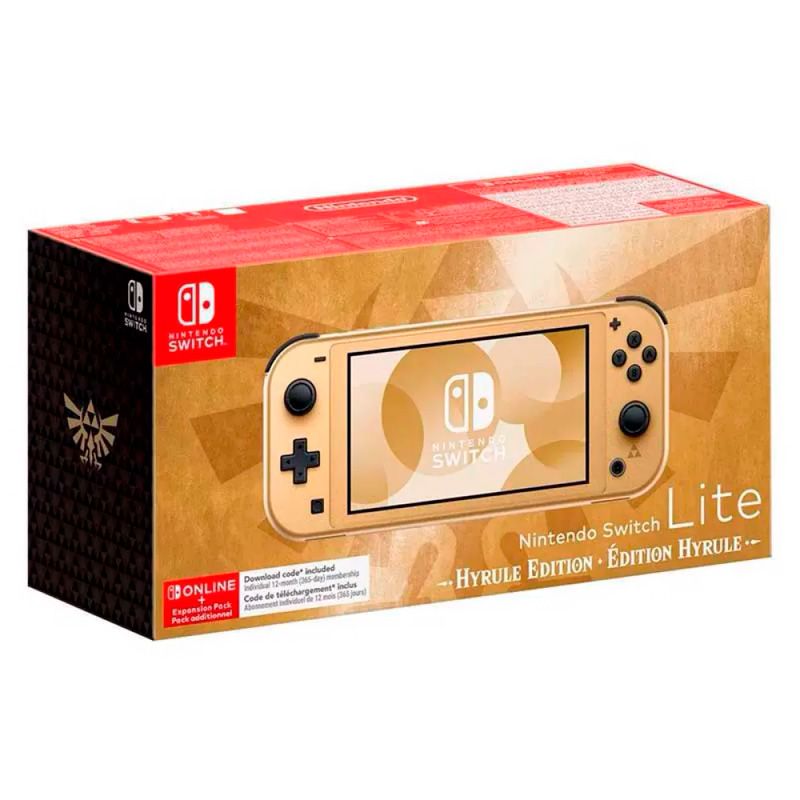 Nintendo Switch Lite ゴールド-Hyrule Edition Игровая консоль Nintendo Switch Lite Hyrule Edition Gold (Золотой