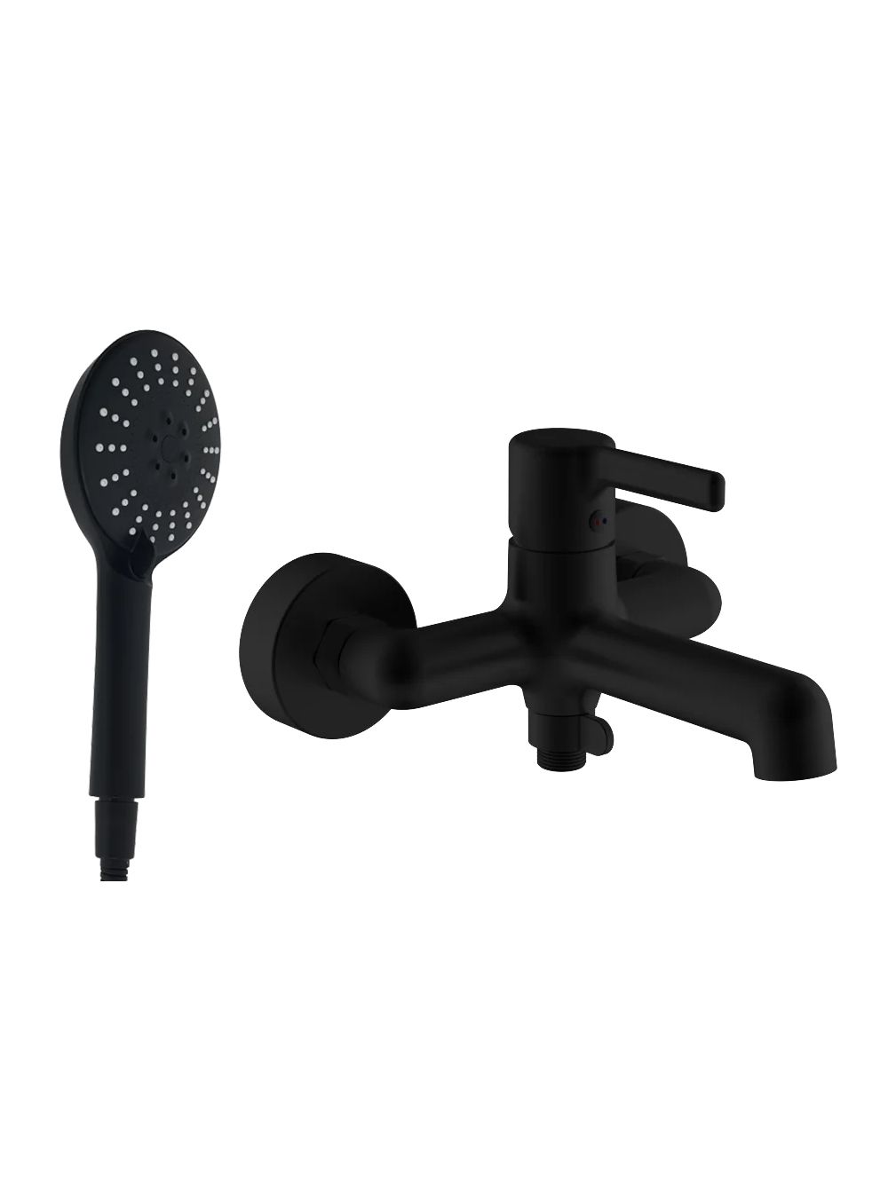 Haiba Смеситель для ванны HAIBA HB60814-7 черный — купить в Алматы