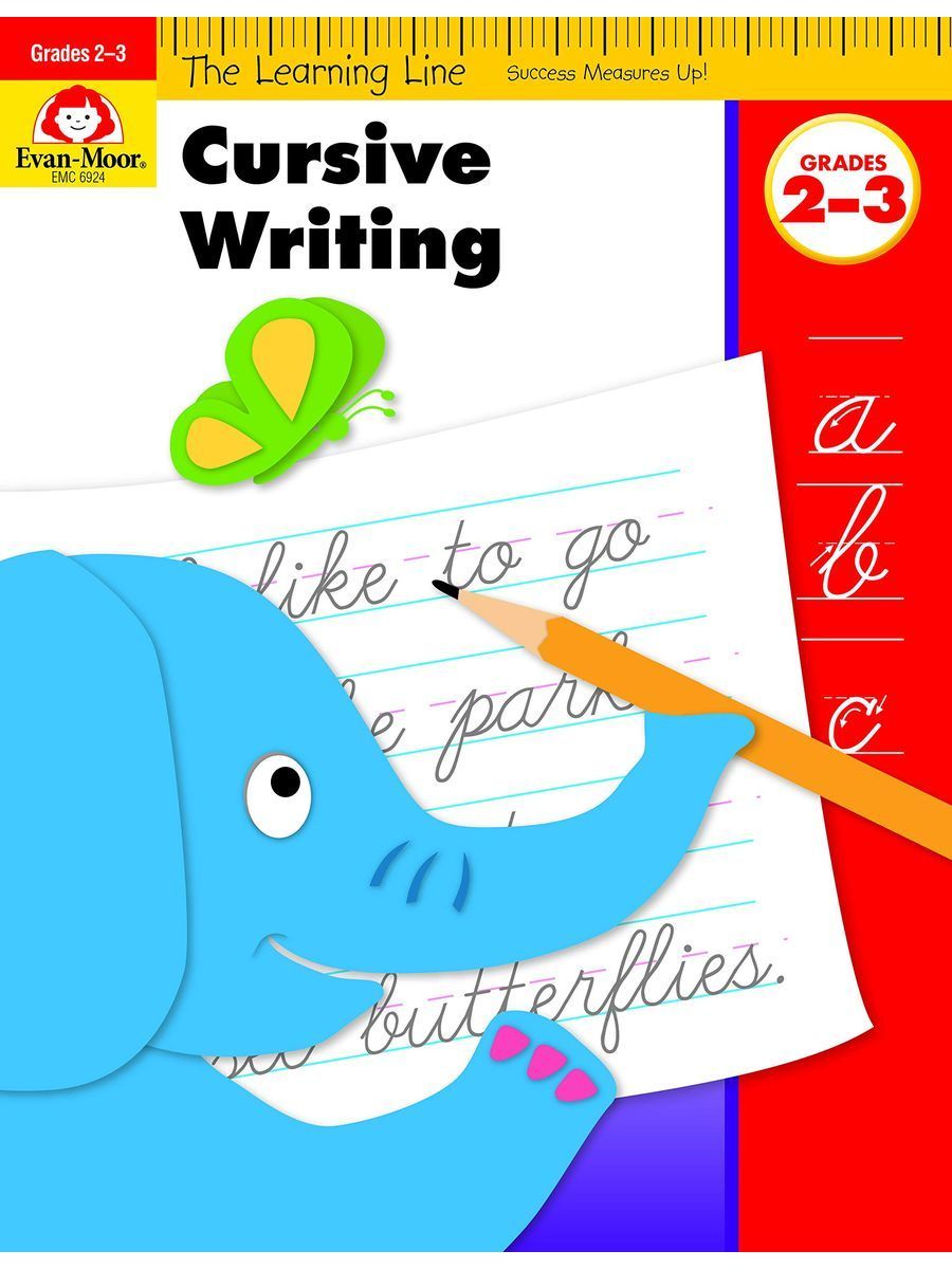 Learning Line Workbooks Cursive Writing Grades 2-3 тетрадь с заданиями ...