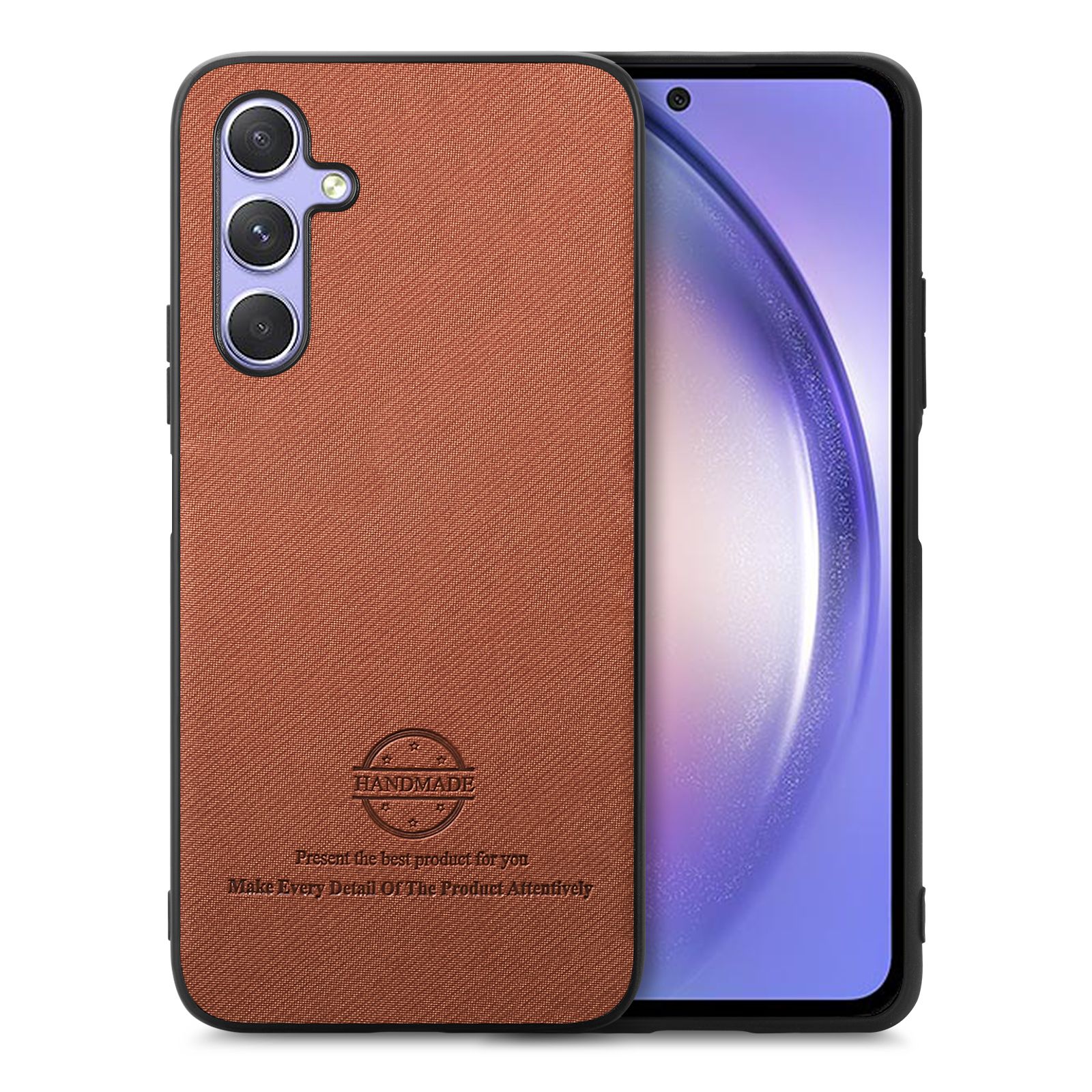 智能手机壳 用于 Samsung Galaxy A16, 热塑性聚氨酯, 棕色