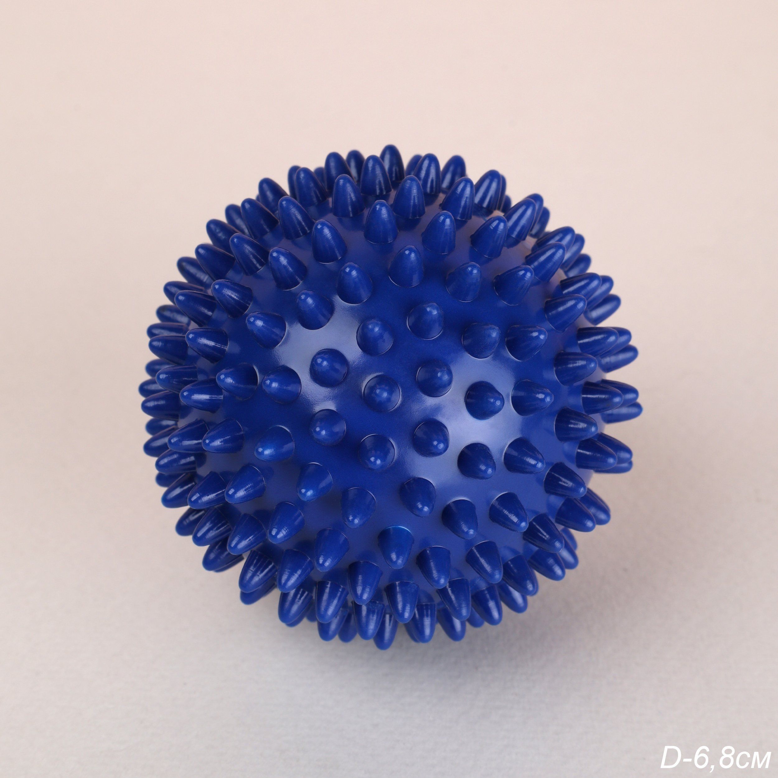 Мячик массажный Woohooo Spiny 6,8 см, синий Мячик массажный Woohooo Spiny 6,8 см, синий