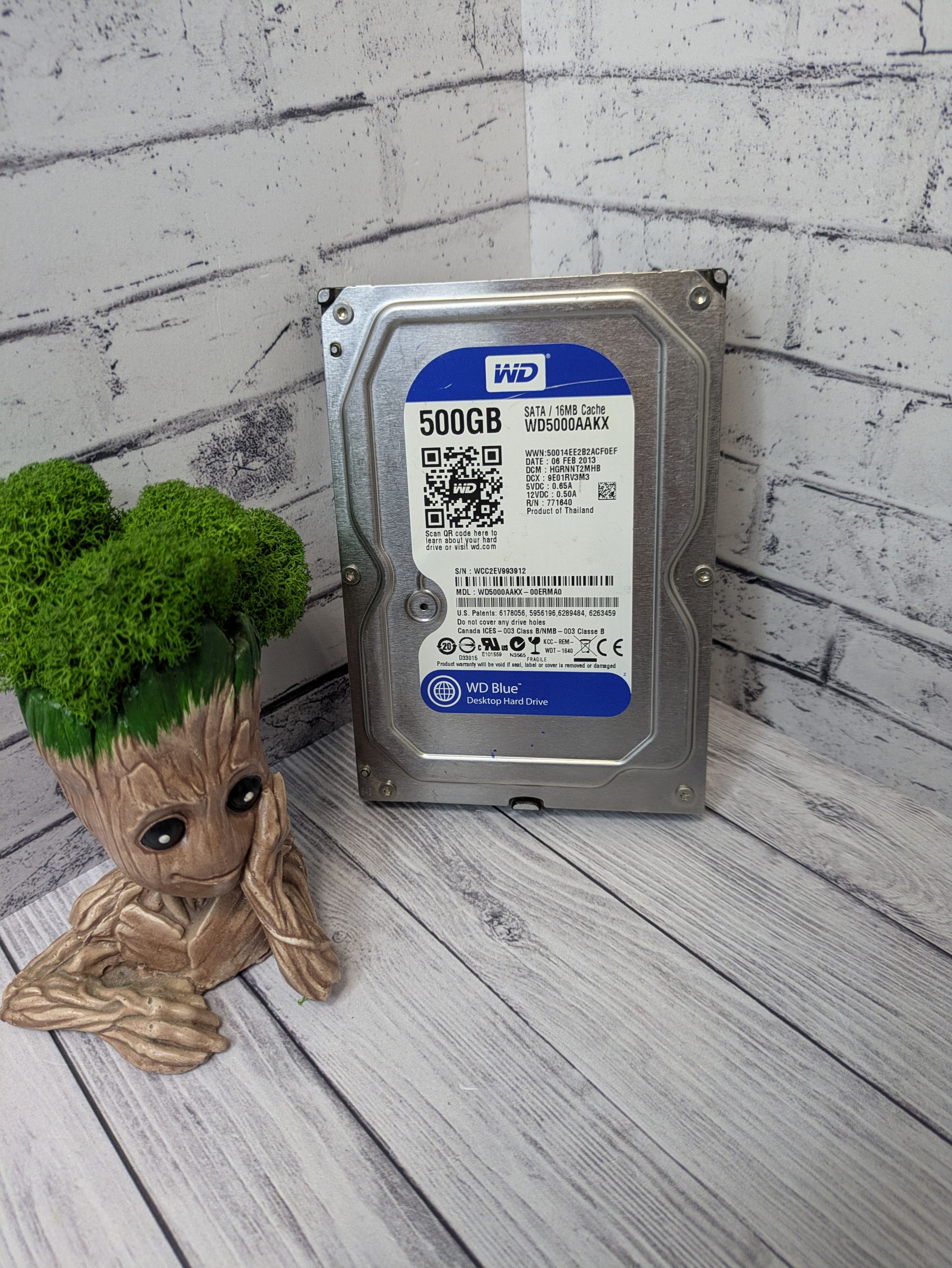 500 ГБ Внутренний жесткий диск WD5000AAKX (786)