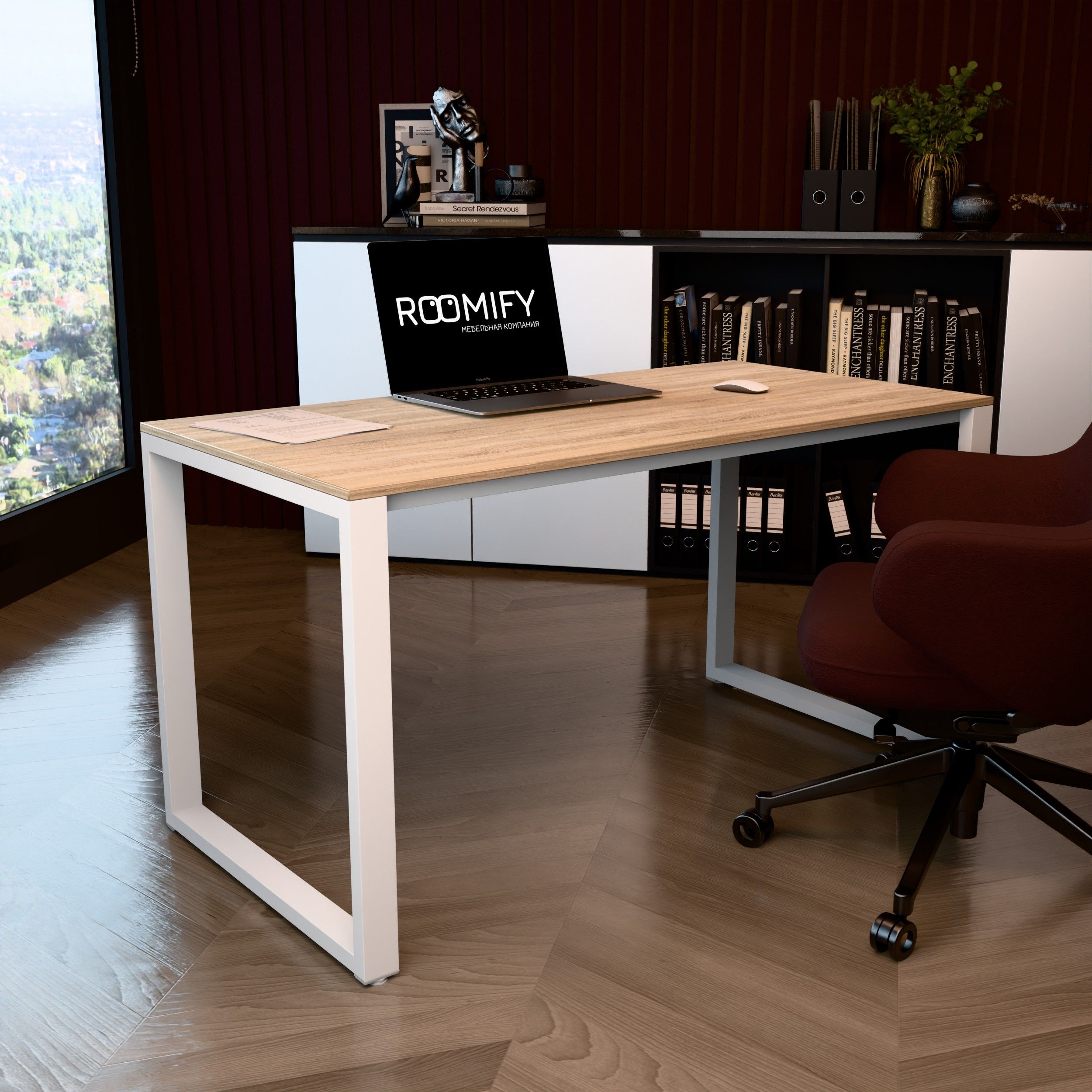Письменный стол Roomify BIMER, 135х70х75 см купить c доставкой на OZON ...
