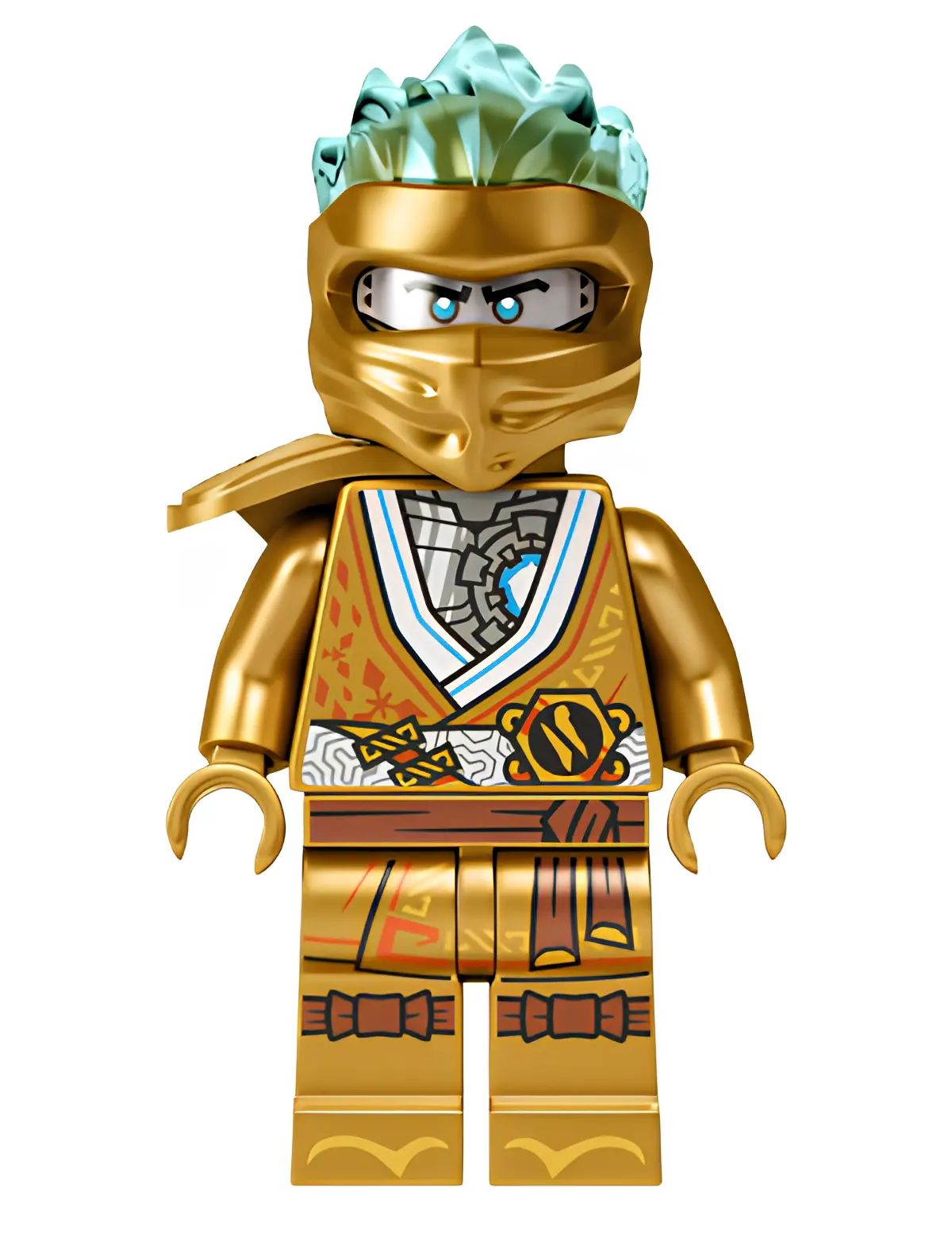 Минифигурка Lego Ninjago Zane - 10th Anniversary Golden Ninja