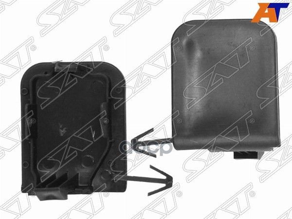 Заглушка под крюк Nissan Tiida 08-14 / Tiida Latio 08-12 (Спереди/ LHD)