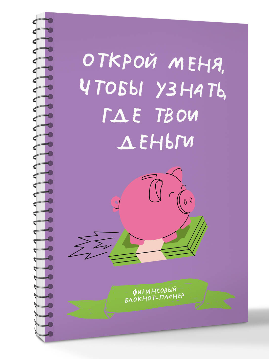 Финансовый блокнот планер. Открой меня, чтобы узнать, где твои деньги | Financial Planner Notebook. Open me to find out where your money goes - Ozon image 6