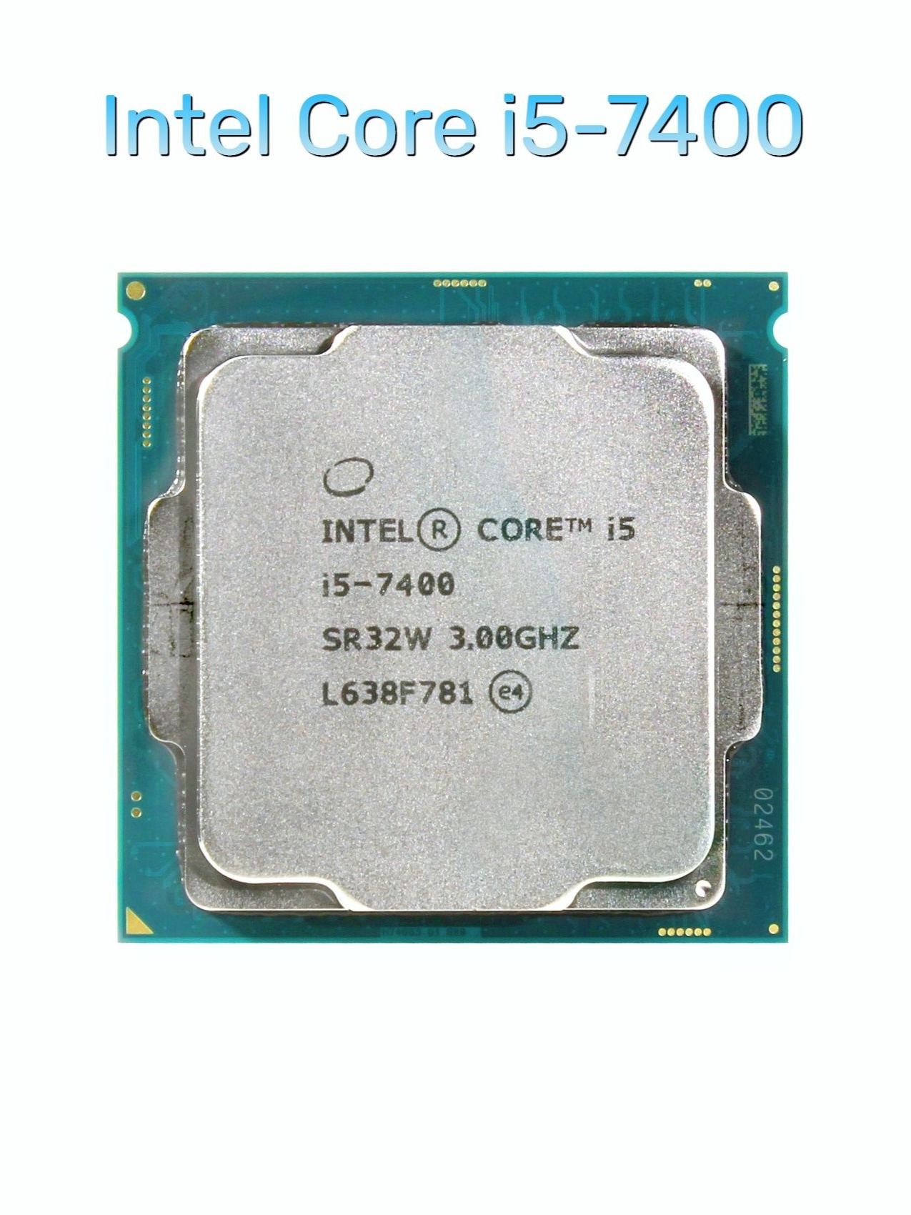 Intel Core i5-8400/i5-7400 CPU 4個セット Процессор Intel Core i5 7-го поколения, OEM (без кулера), 4 яд., 3