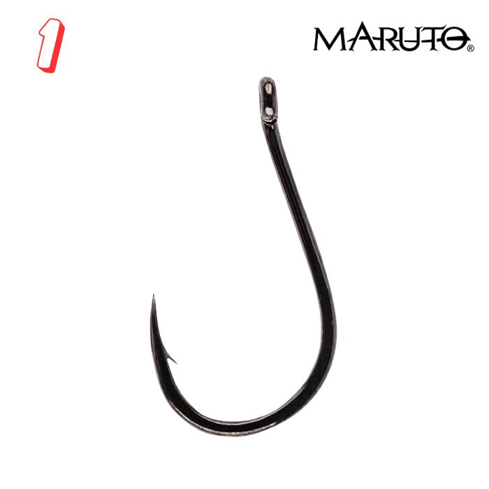 Крючки maruto 9645 cp bn №4 (8 шт.) карповый, 9645-bn-4-F8-cp,(набор из 1 уп.)