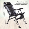 Кресло складное туристическое "УЛОВ", кресло походное в чехле для ...