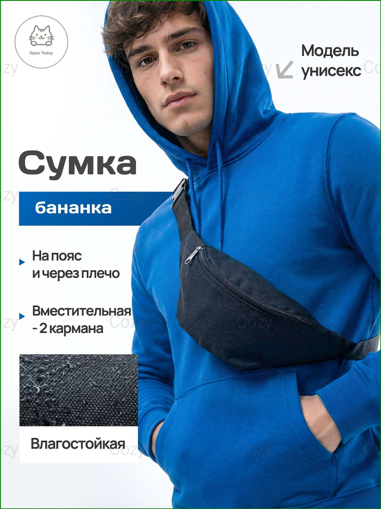 Сумка бананка #1