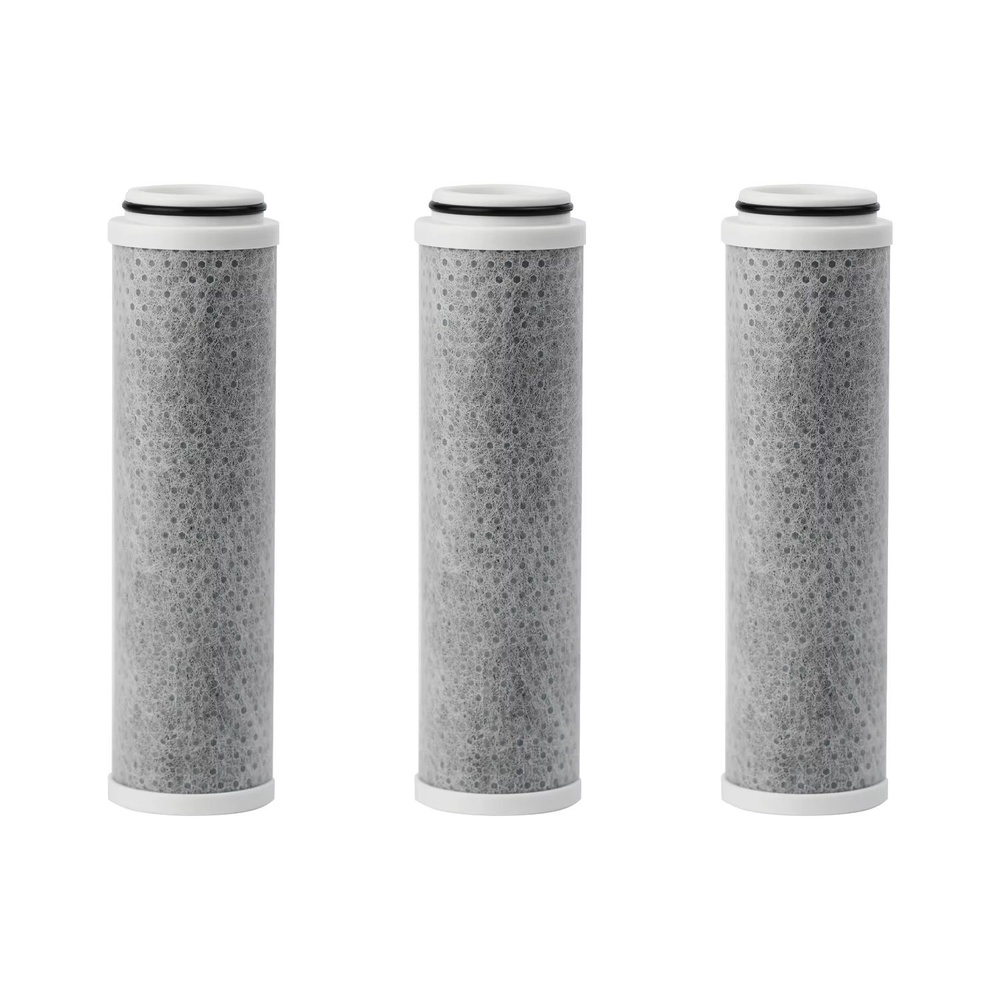 3X Сменный фильтр для душевой лейки ALTHY SF500 Nanobubble, фильтр из ...